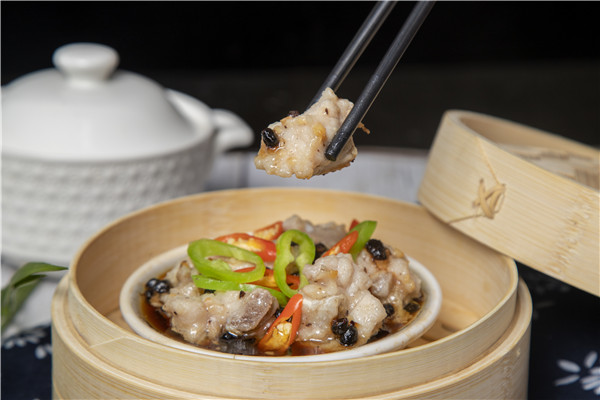 豆豉蒸排骨
